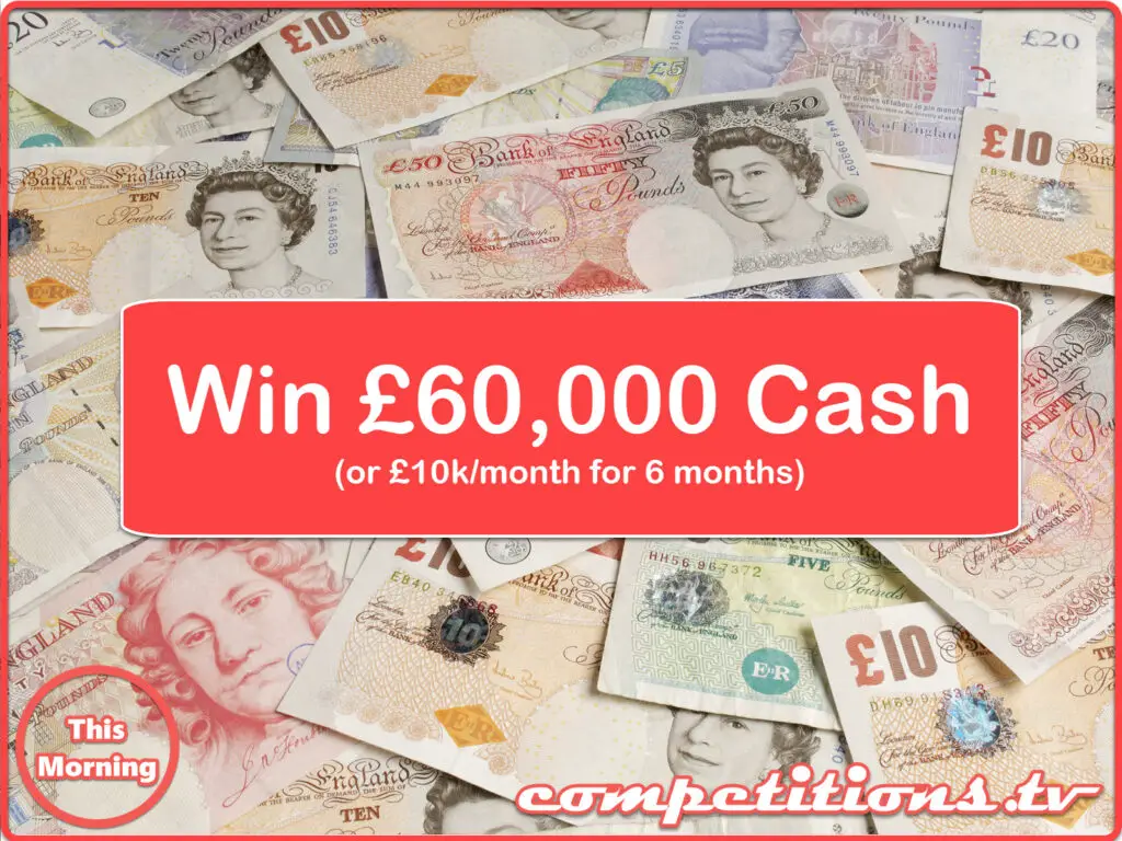 This Morning £60,000 in cash
