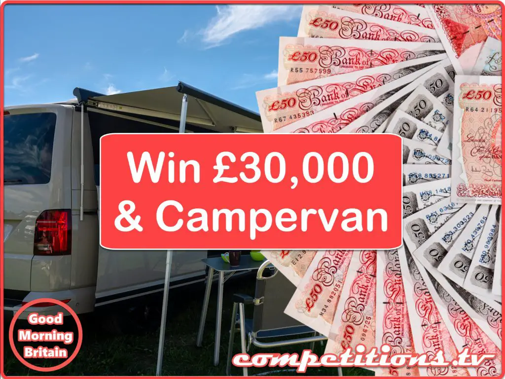 GMB £30,000 in cash and a VW Campervan