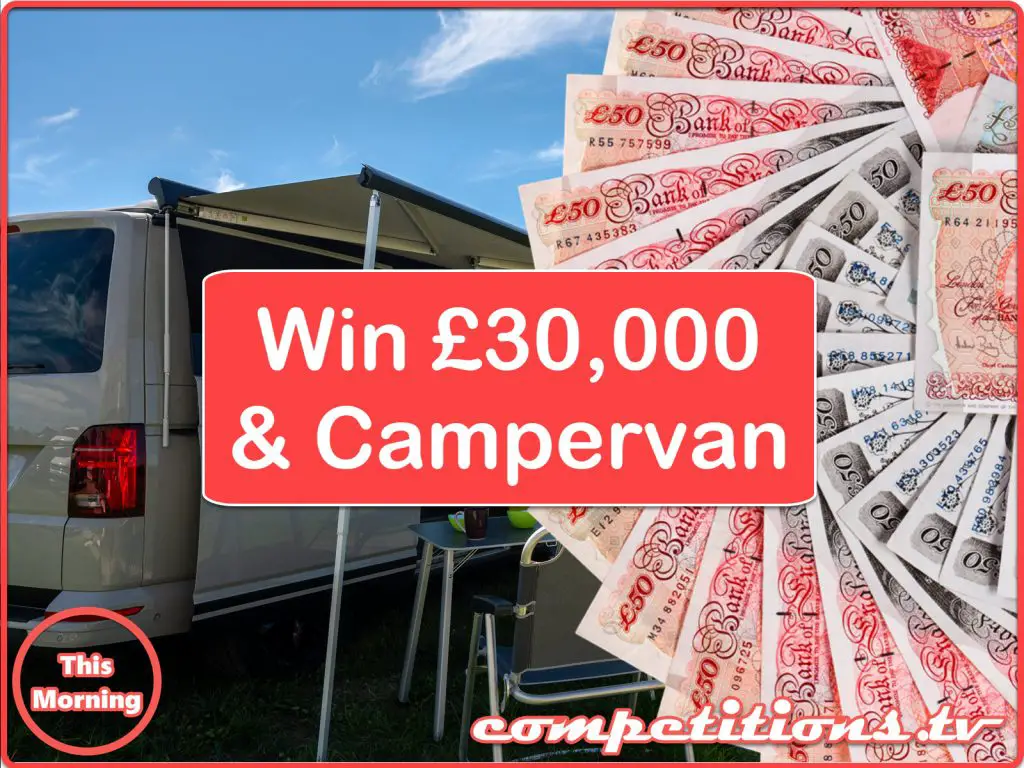 This Morning £30,000 in cash and a VW Campervan